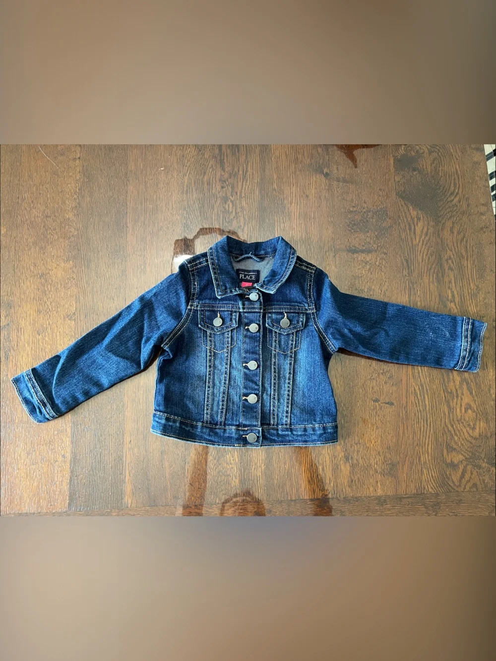 The Children's Place Dark Blue Denim Jacket